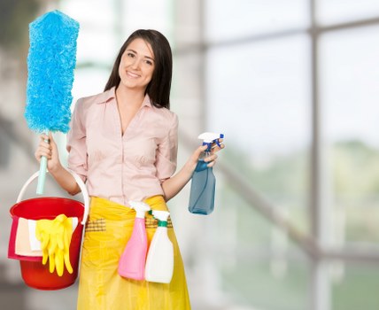 Clean living room carpet after steam carpet cleaning