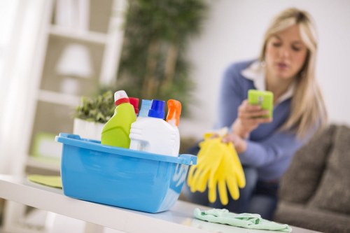 Deep carpet cleaning process for stained flooring in Beddington