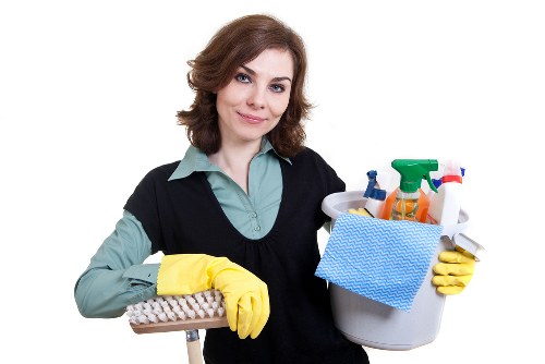 Professional stain treatment process in Beddington
